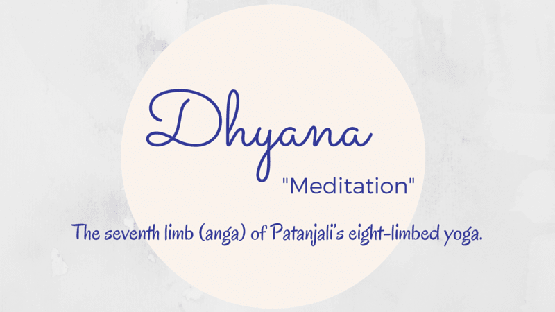 Meditation Dhyana